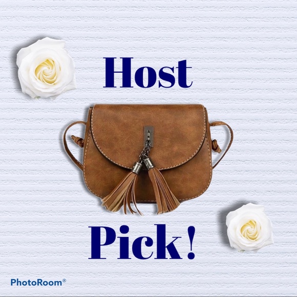 BOHO STYLE VEGAN LEATHER CROSSBODY MINI BAG - Picture 2 of 9